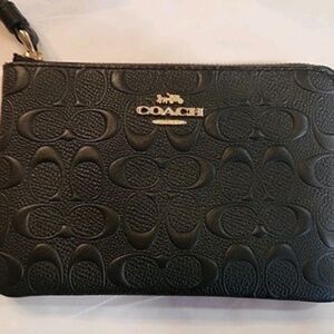Coach zip wallet